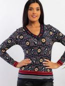 темно-синий/красный