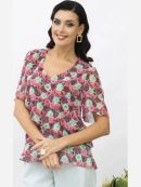 розовый/зеленый