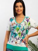 белый/мятный