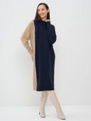 темно-синий/латте