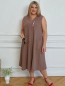 коричневый