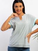 светло-серый/светло-бирюзовый