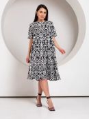 черный, белый