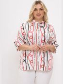 красный, принт канаты