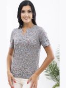 голубой/коричневый