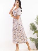 бежевый/синий