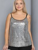 серебристый с черным