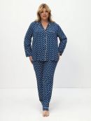 синий, горох белый