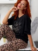 черный/коричневый