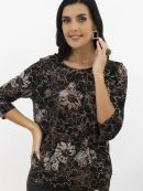 черно-коричневый/бежевый