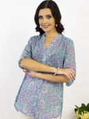 сиреневый/мятный