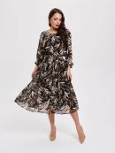 черный, коричневый