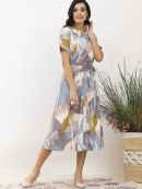 пудровый/серо-голубой/бежевый