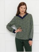 сине-зеленый