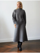 темно-серый меланж