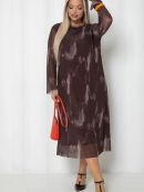 коричневый