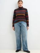 бордовый/голубой