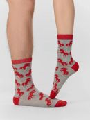 серый меланж