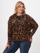 темно-зеленый/принт