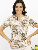 бежевый/розовый/хаки