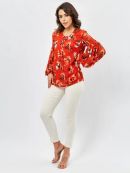 красный принт