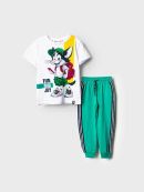 белый,зеленый