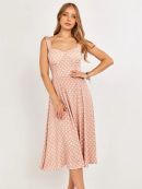 розовый/горох