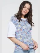 белый/энотера голубой