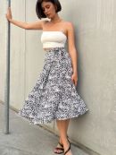 белый принт