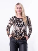 черно-бежевый