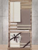 молочный\коричневый