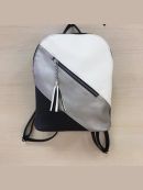 черный-серебро-белый