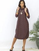 черно-синий/терракотовый