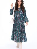 зеленый + принт