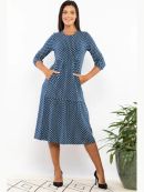 синий/белый