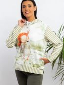 оливковый/белый