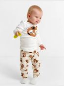 бежевый, белый