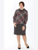 темно-синий/розовый