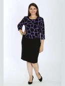 черный/сиреневый