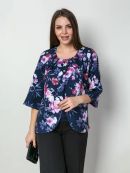 синий, розовый