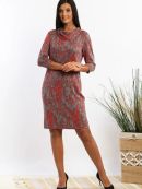 серый/лососевый