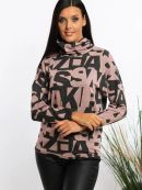 пыльная роза/темно-серый