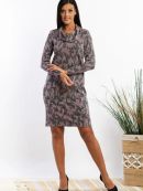 серый/розовый